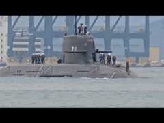 Taiwan's indigenous defense submarine begins fourth sea trial
