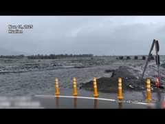 Heavy rain from Tropical Storm Fung-Wong floods parts of Hualien, forces road closures