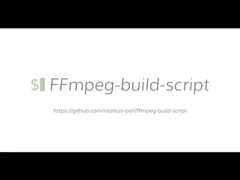 How-To build FFmpeg on MacOS