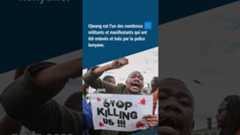 Kenya : Mort d’un blogueur détenu