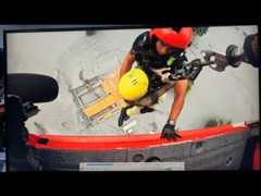 Stranded people airlifted after barrier lake overflow flooded Hualien township