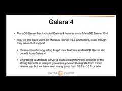 MariaDB Galera Cluster webinar - 2025 Edition