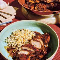 Asiatische Knoblauchpoularde: Für Knoblauchfans