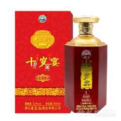 木兰韵十岁宴陈酿酒52度500ml