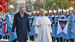 교황, 해외 순방 첫 기착지 튀르키예 도착