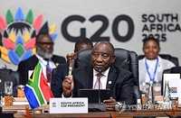 남아공 대통령 "트럼프 징벌적 조치 유감…G20 계속 참여"