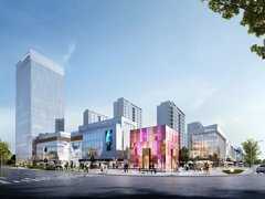 新华都汇中心效果图