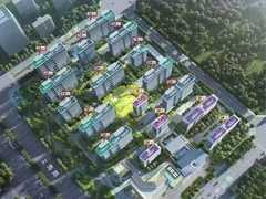 合肥城轨庐月汀雲效果图