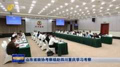 山东省政协考察组赴四川重庆学习考察