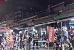 北市萬華區火警　警消救出受困男民眾送醫