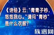 原来古代的校服叫“青衿”，盘点那些与服饰相关的人物代称