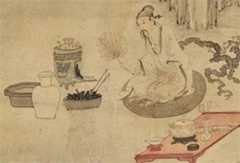 瓦鼎烟消柏子香，古人山居用香
