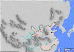 商朝地图——中国古代商朝地图