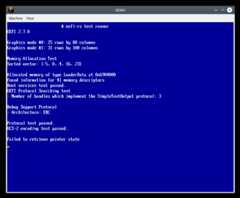UEFI App running in QEMU
