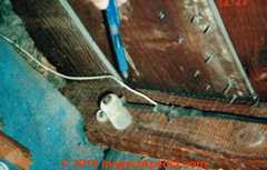Extension to a knob and tube electrical circuit (C) Daniel Friedman