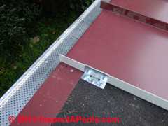 Standing seam roof installation (C) Daniel Friedman Eric Galow