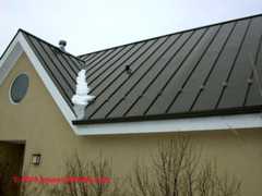Metal roofing examples (C) Daniel Friedman