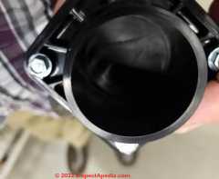 Silent check valve Basement Watchdog (C) InspectApedia.com