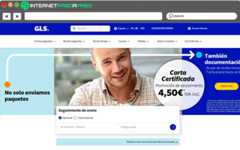 Web de GLS