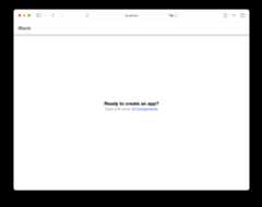Screenshot of the Ionic Vue Home page
