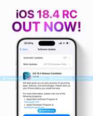 iOS/iPadOS18.4などの正式版候補が公開〜不具合なければ4月1日に正式版へ
