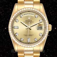 Rolex Day-Date 36mm Uomini m118348-0042 Guadare