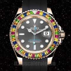 Rolex Yacht-Master 41mm 116695 Uomini Guadare Tonalità Oro Rosa