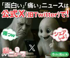 痛いニュースのXポストを見る