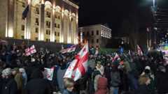 First arrests for pavement protests in Georgia