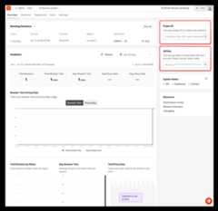Browserbase dashboard showing API key and project ID
