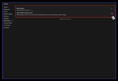 MCP settings page with toggle enabled