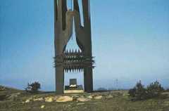 Memorial at the Holocaust Mass Grave