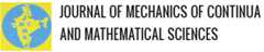 JOURNAL OF MECHANICS OF CONTINUA AND MATHEMATICAL SCIENCES