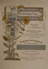 Prospectus publicitaire de Verdoux, Ducourtoux &amp; Huillard, photogravure, vers 1890