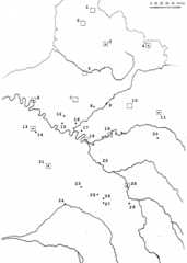 Fig. 17 : Ateliers de tabletterie connus en Île-de-France et dans le Nord de la Gaule