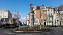 Stèle commémorative à Woluwe-Saint-Pierre