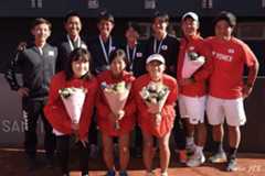 【デ杯ジュニア／BJK杯ジュニア決勝大会】男子は準優勝、女子は6位