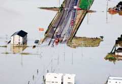 九州・佐賀県武雄市の大洪水（8月15日）