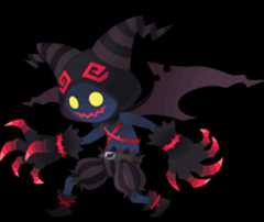 The Black Costume (黒装束, Kuroshōzoku?) Heartless from the 22-1 Daybreak Town story mission. They fight as a group and the mission image also displays them as a group, so maybe the given name is also only the name of this group but not directly the name of this Heartless species.