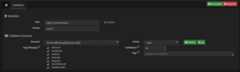 Configuration d'une Intention
