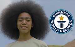 World's LARGEST AFRO