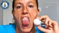 She has a record-breaking tongue!