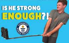 SUPER-STRONG TEEN breaks record!