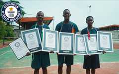 Nigeria's skipping champions!
