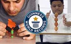 Try these food stacking records!