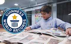 World's YOUNGEST newspaper journalist