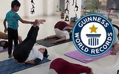 World's youngest yoga instructor!