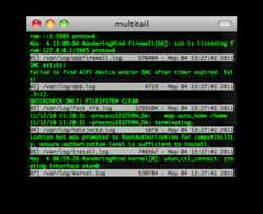 multitail screenshot