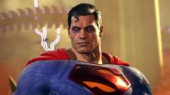 Superman appears mutated.