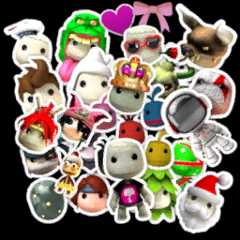 ALL! LBP1 DLC BUBBLES (DLC LOCKED) Part - 1